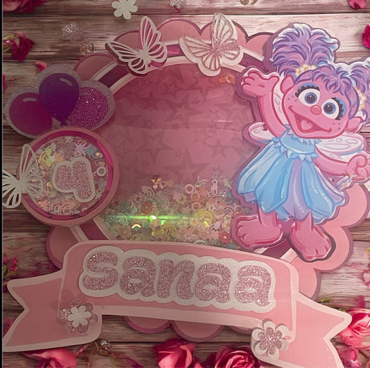 Abby Cadabby cake topper