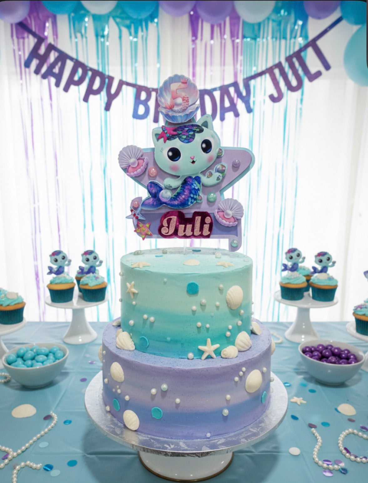 Mercat cake topper