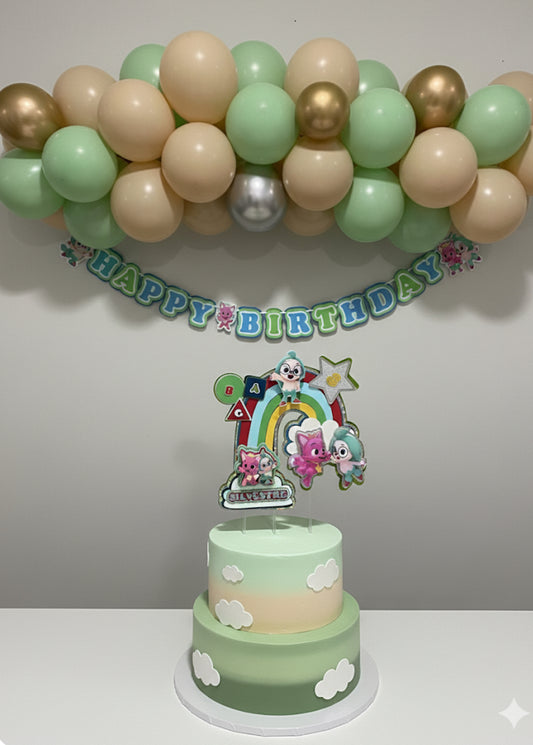 Hogi- pinkfong cake topper