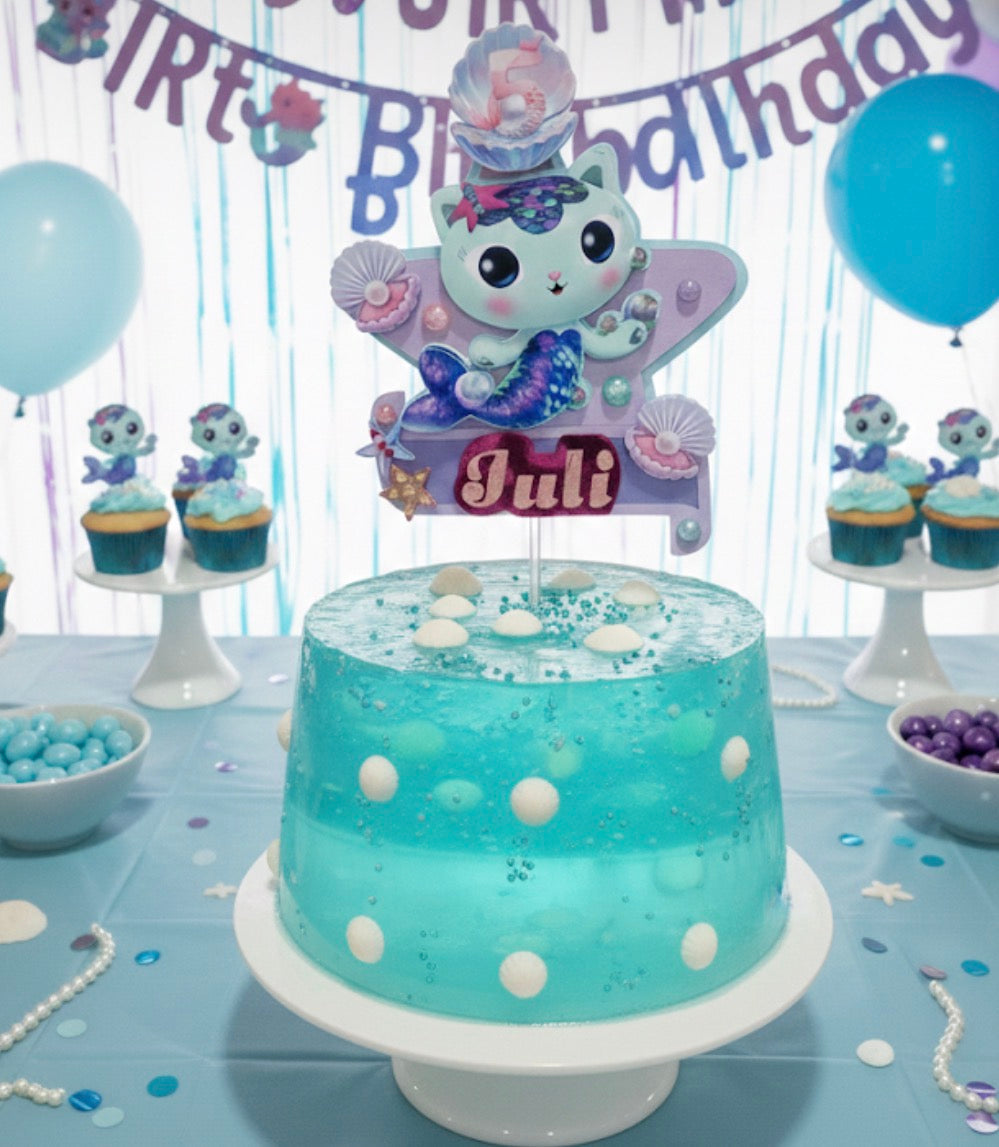 Mercat cake topper