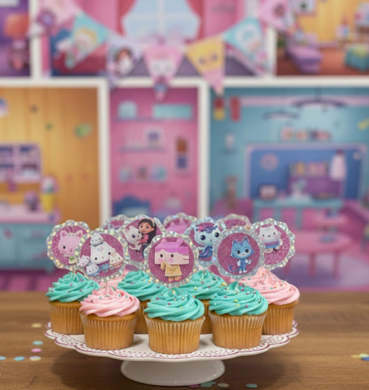 Gabby doll house Cup-cake