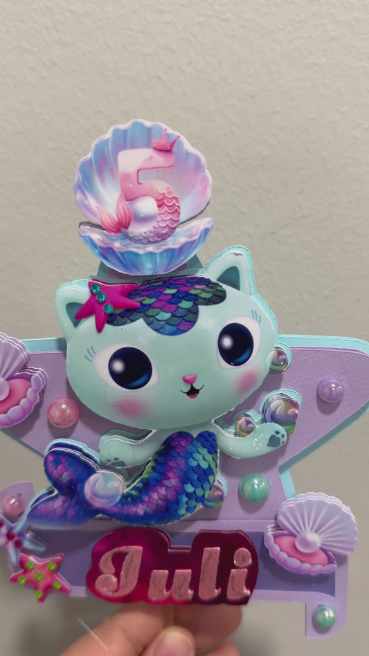 Mercat cake topper