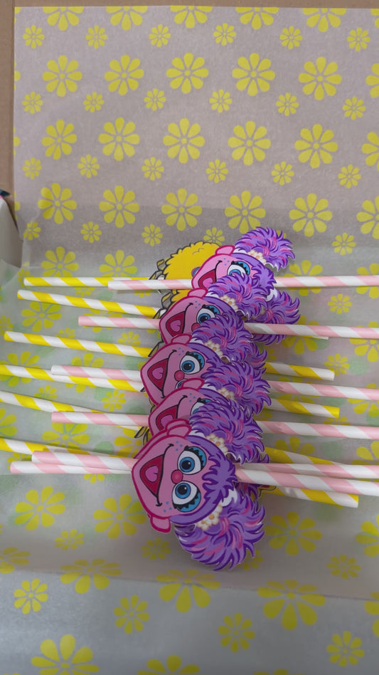 Sesame street Cake-pops topper/ elmo’s cake-pops